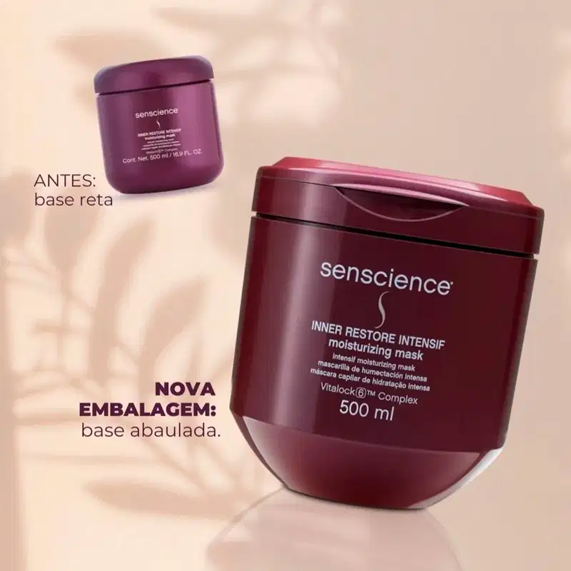 Kit Senscience Purify Shampoo Antirresíduo Litro e Inner Restore Intensif G (2 produtos)