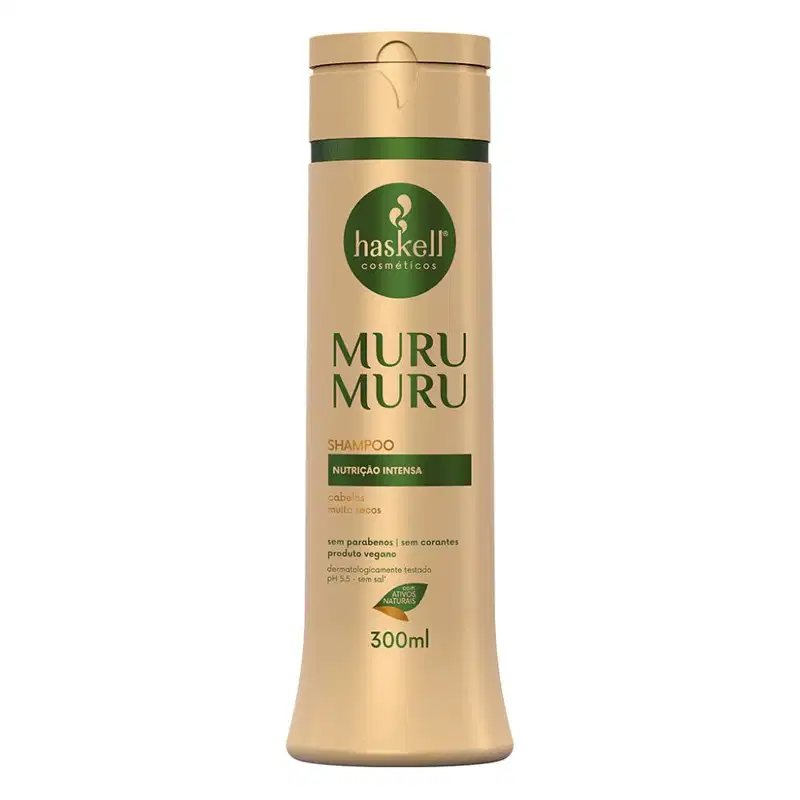 Hidratação Profunda Vegano Haskell Murumuru 4 Itens