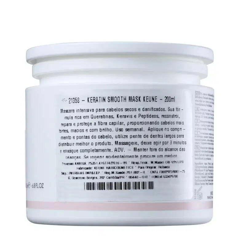 Keune Care Keratin Smooth - Máscara 200ml