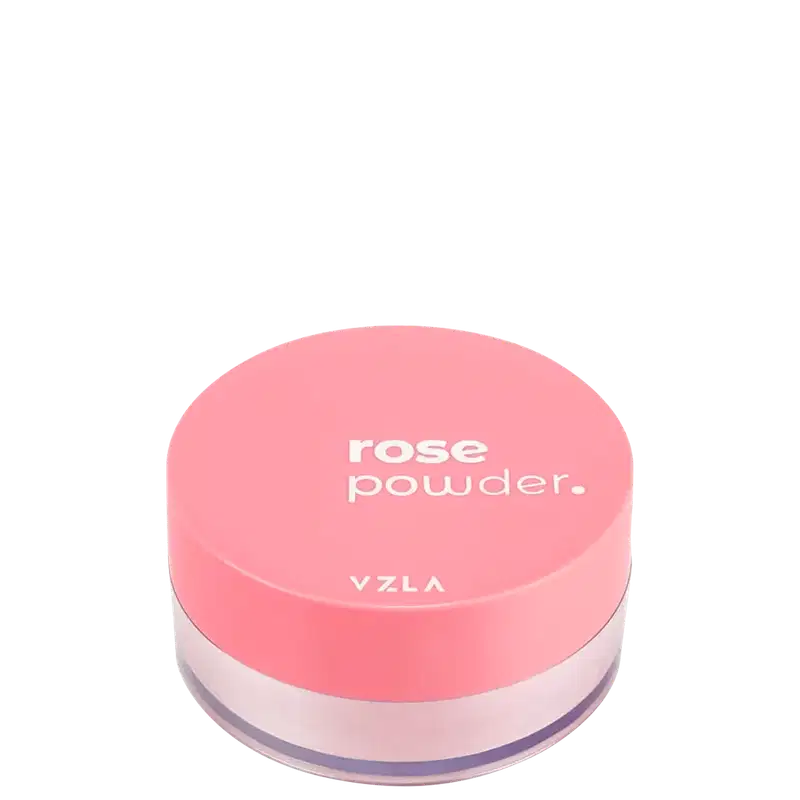 Pó Solto Facial Rosa da marca Vizzela.