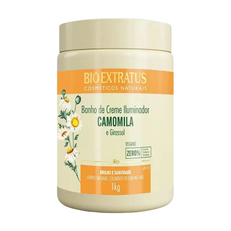 Banho de Creme Bio Extratus Camomila 1kg