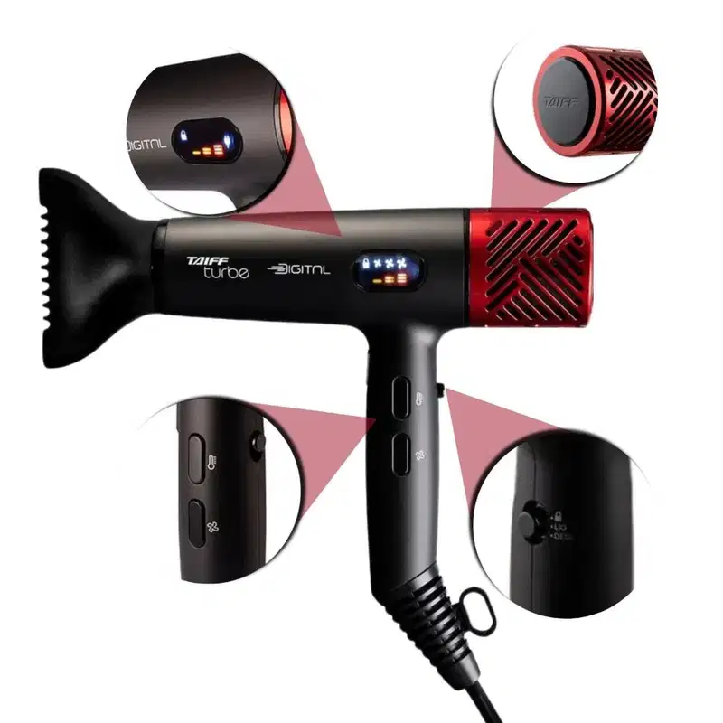 Taiff  Turbe Digital 2400W 110V - Secador de Cabelo