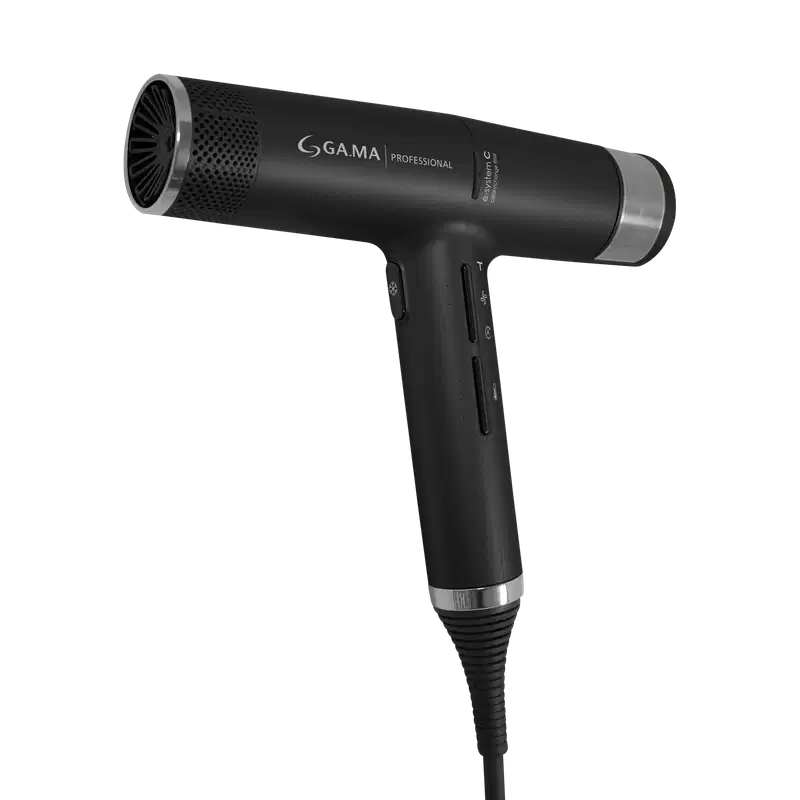 GA.MA Italy iQ3 Perfetto Black 127V - Secador de Cabelo