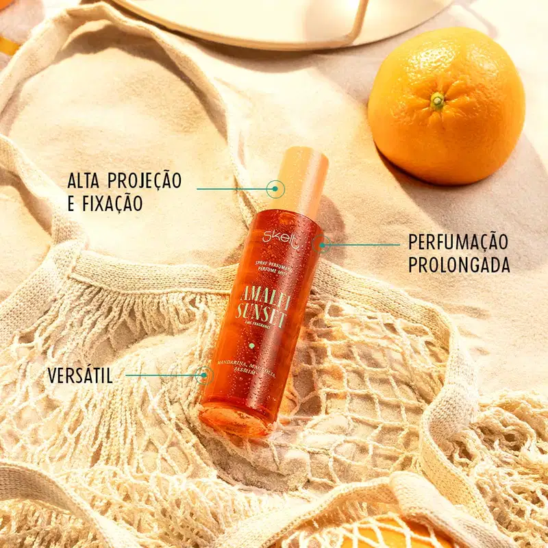 Kit Skelt Amalfi Sunset Hidratante Corporal e Spray Perfumado (2 produtos)
