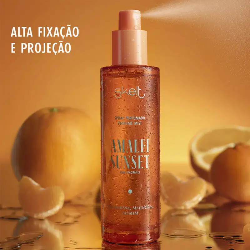 Kit Skelt Amalfi Sunset Hidratante Corporal e Spray Perfumado (2 produtos)