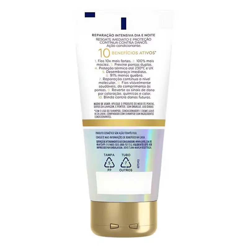 Creme Leave-In Dove Bond Intense Repair 50ml