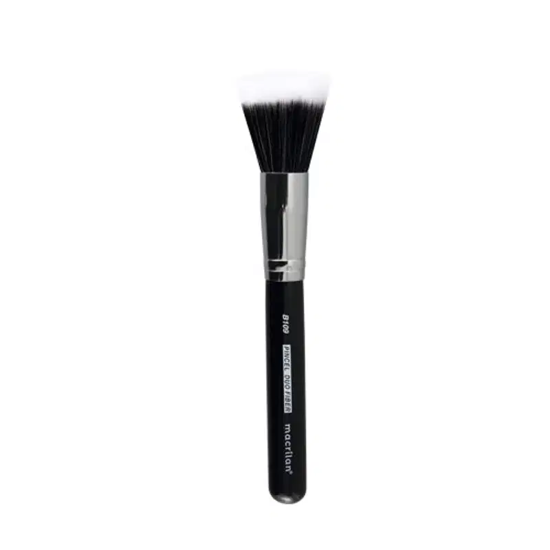 Pincel para Base, Corretivo e Contorno Stick Profissional Duo Fiber Linha B - Macrilan - B109