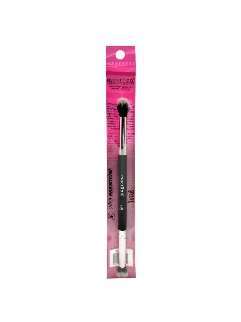 Pincel Duplo Para Esfumar Profissional Ultra - Macrilan - U09