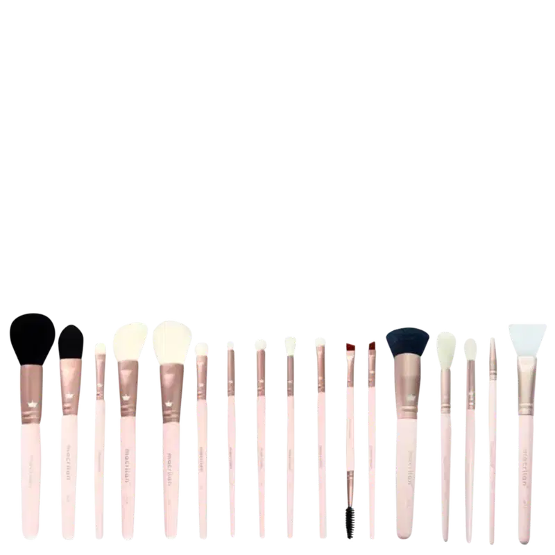 Linha Completa Com 17 Pinceis #BFF - Macrilan
