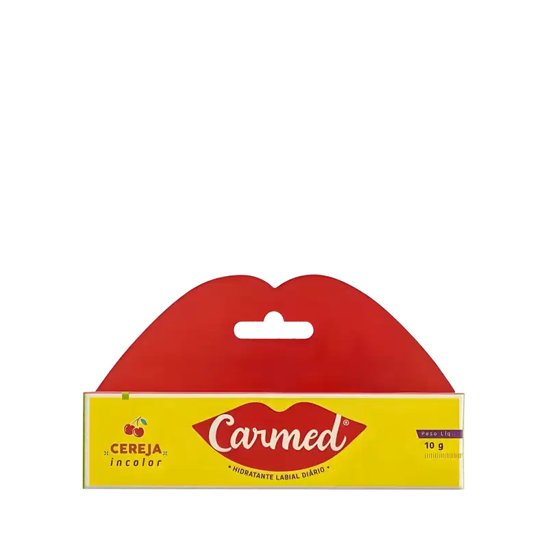 Hidratante Labial Carmed Fini Efeito Gloss 10g - #Cereja