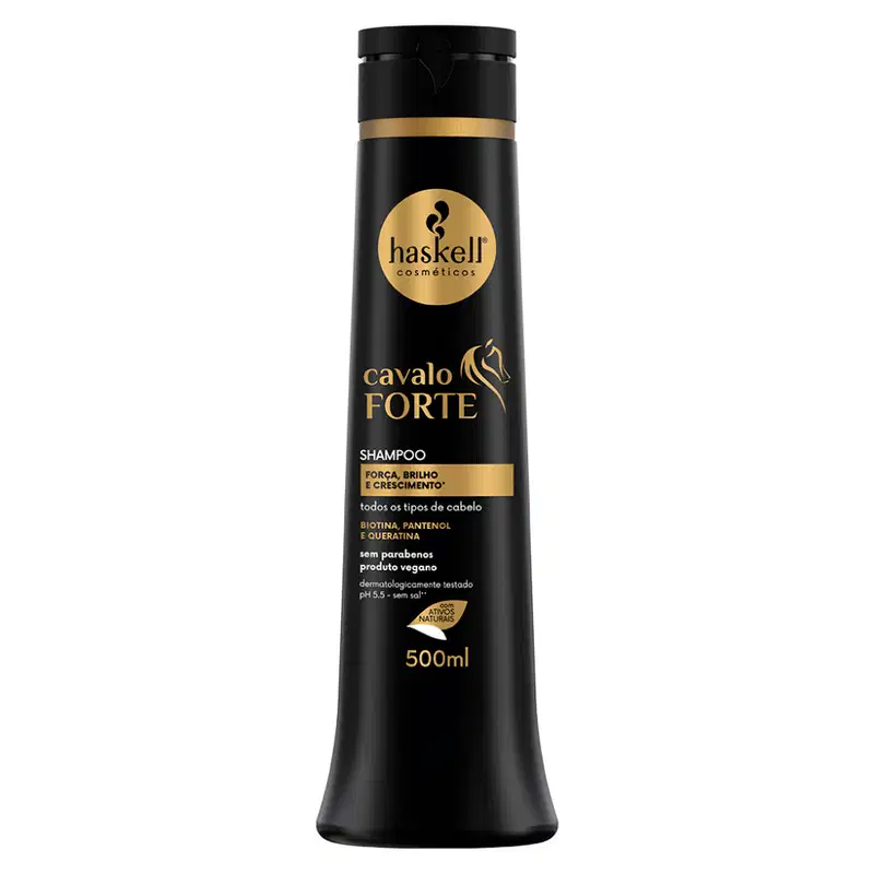 Kit Cavalo Forte Haskell Sh. Cond. Másc. 500g + Tônico 120ml