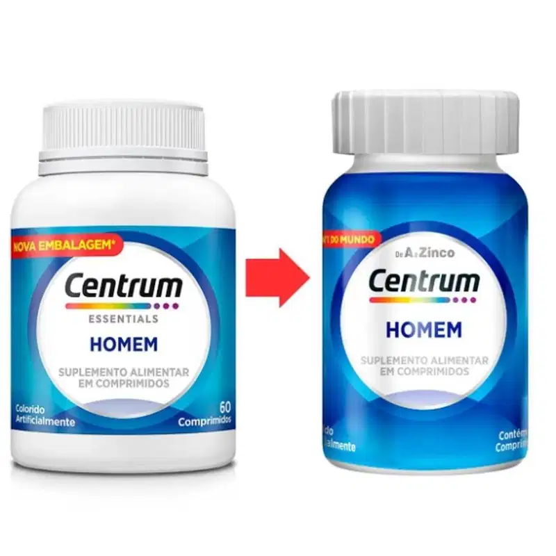 Centrum Homem com 60 Comprimidos
