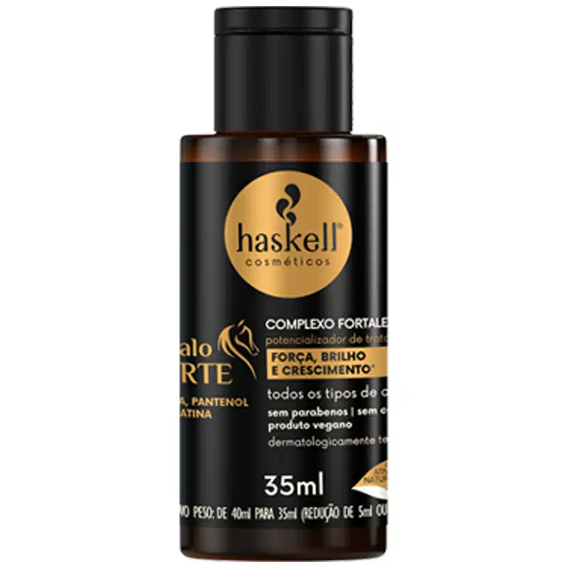Kit Completo Haskell Cavalo forte Com 7 Itens- 300ml