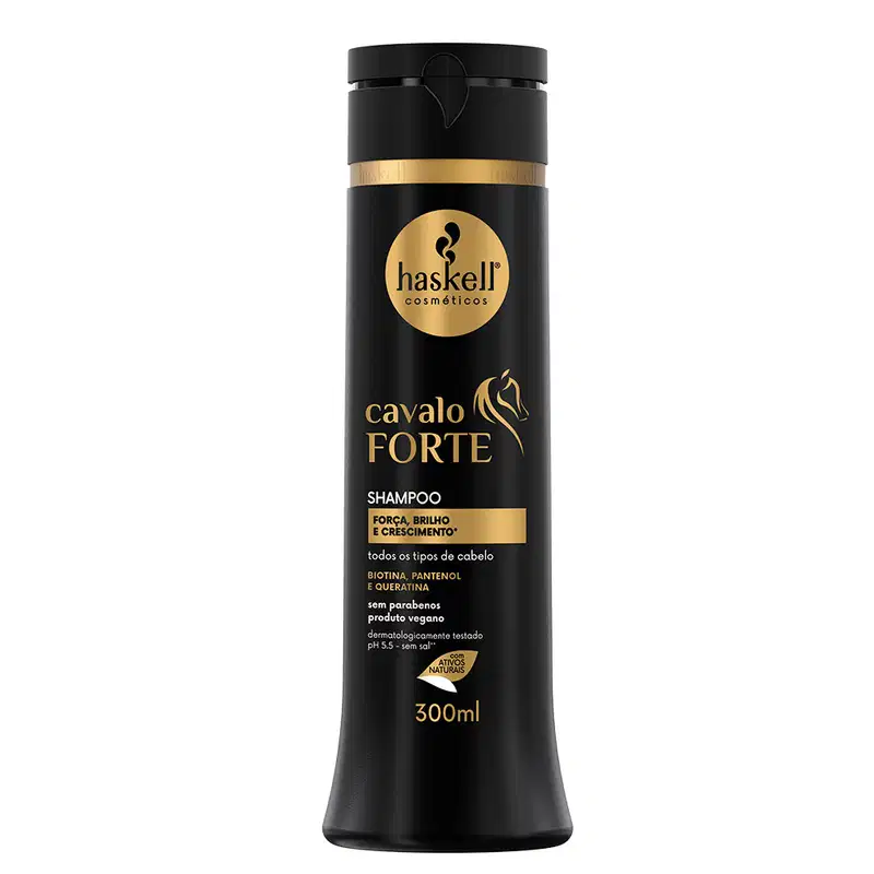 Kit Completo Haskell Cavalo forte Com 7 Itens- 300ml