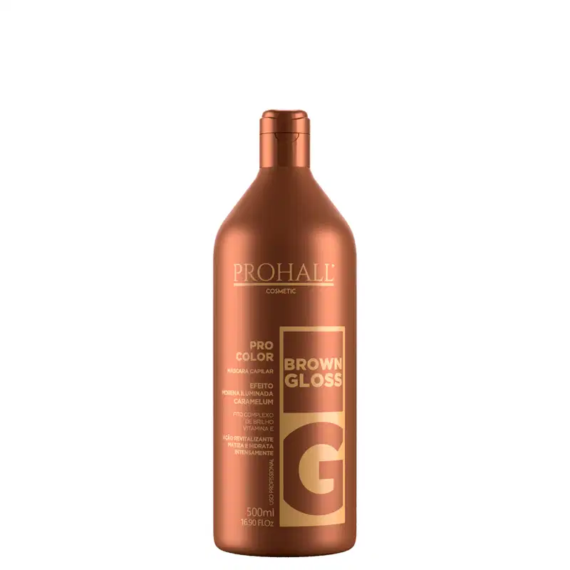 Kit Prohall Matizador Caramelo e Pó Descolorante Azul