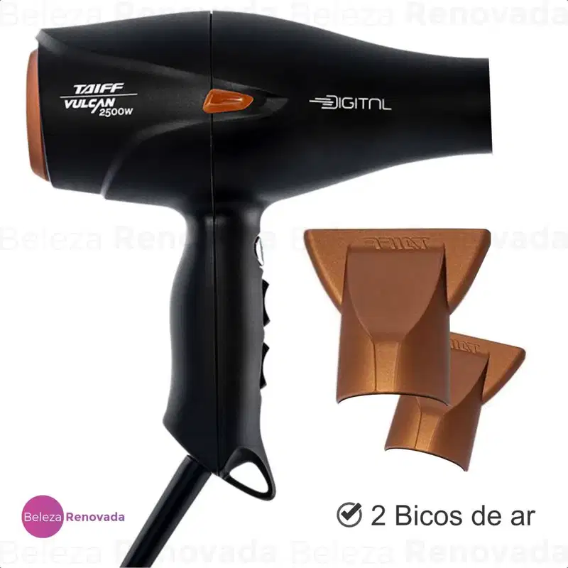 Secador Taiff Digital Vulcan 2500w Profissional Original
