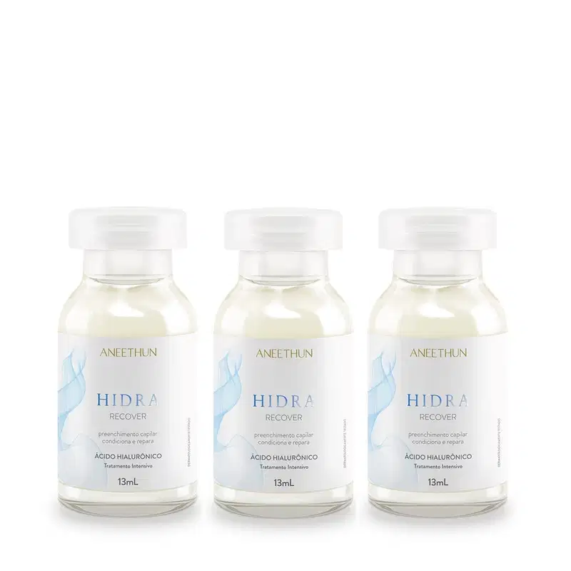 Kit Aneethun Hidra - Máscara 250g + Ampolas 13ml (3Unidades)