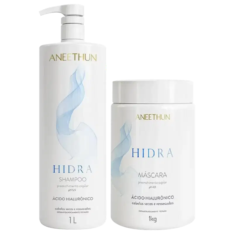 Kit Aneethun Hidra - Shampoo 1L + Máscara 1kg