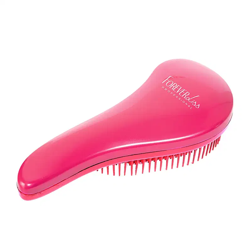 Kit Desmaia Cabelo Forever Liss Home Care Escova Rosa