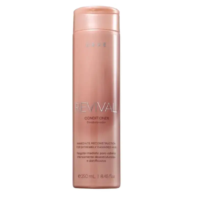 Kit Braé Revival Gorgeous Shine Trio Care, 3 produtos.