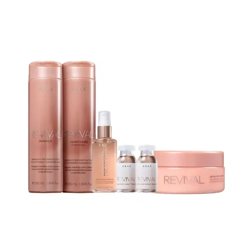 Kit Braé Revival Powerful Home Care (6 Produtos)