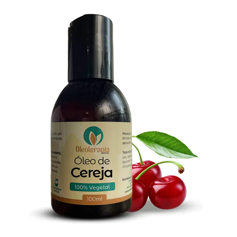 Óleo Vegetal de Cereja, da marca Oleoterapia Brasil.