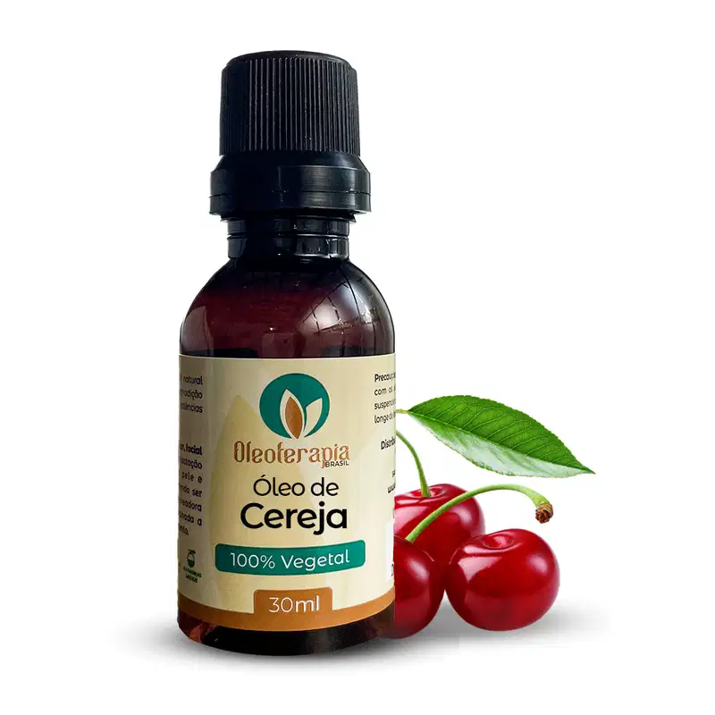 Óleo Vegetal de Cereja, da marca Oleoterapia Brasil.