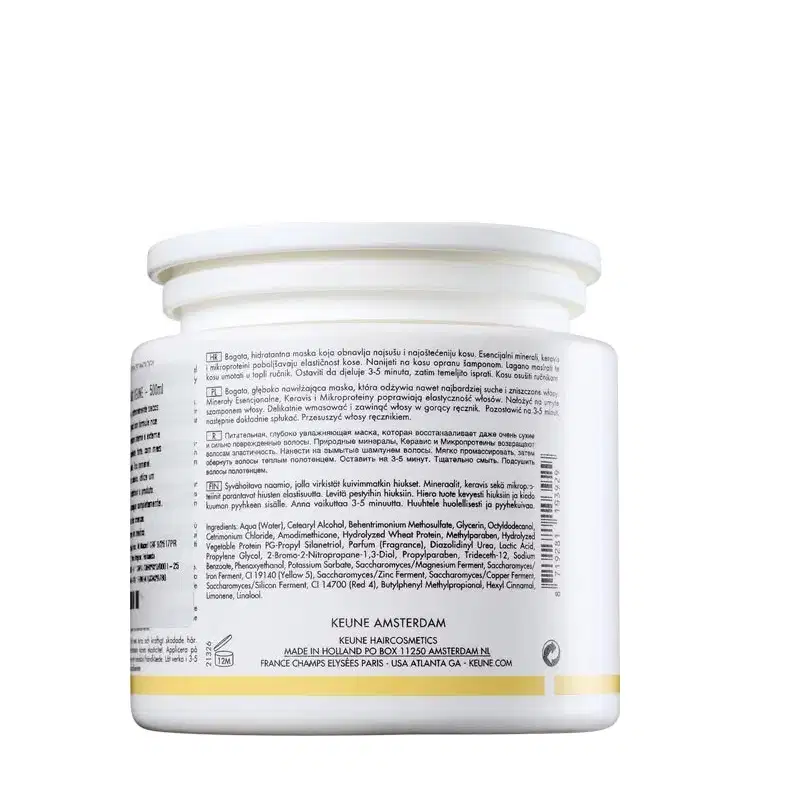 Kit Keune Care Vital Nutrition Shampoo 1000ml + Condicionador 1000ml + Máscara 500ml + Válvulas Pump