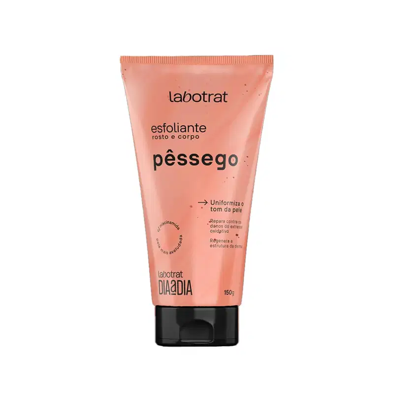 KIT ESFOLIANTE PESSEGO 150GR + BODY SPLASH PESSEGO 190ML - LABOTRAT