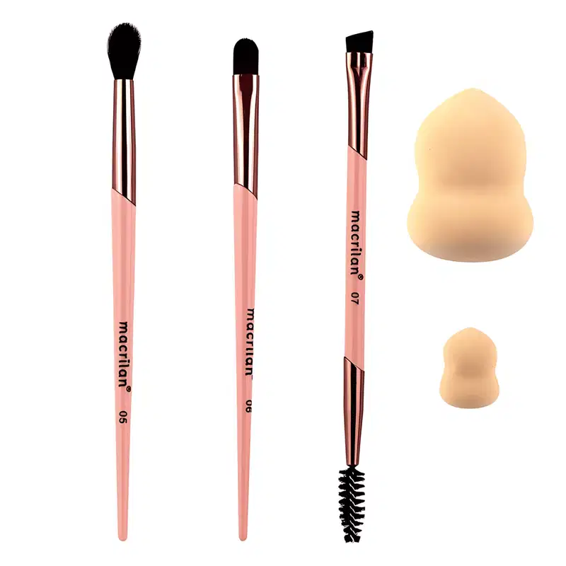 Kit ED200 com 7 pincéis e 2 esponjas Inspirado em Você Macrilan