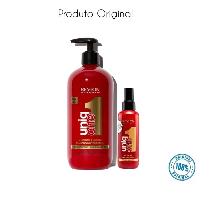 Kit Revlon Professional Uniq One Limpeza e Finalização (2 Produtos)