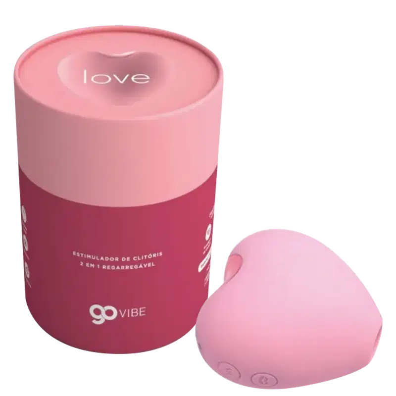 A Sós Go Vibe Love - Estimulador de Clitóris Recarregável