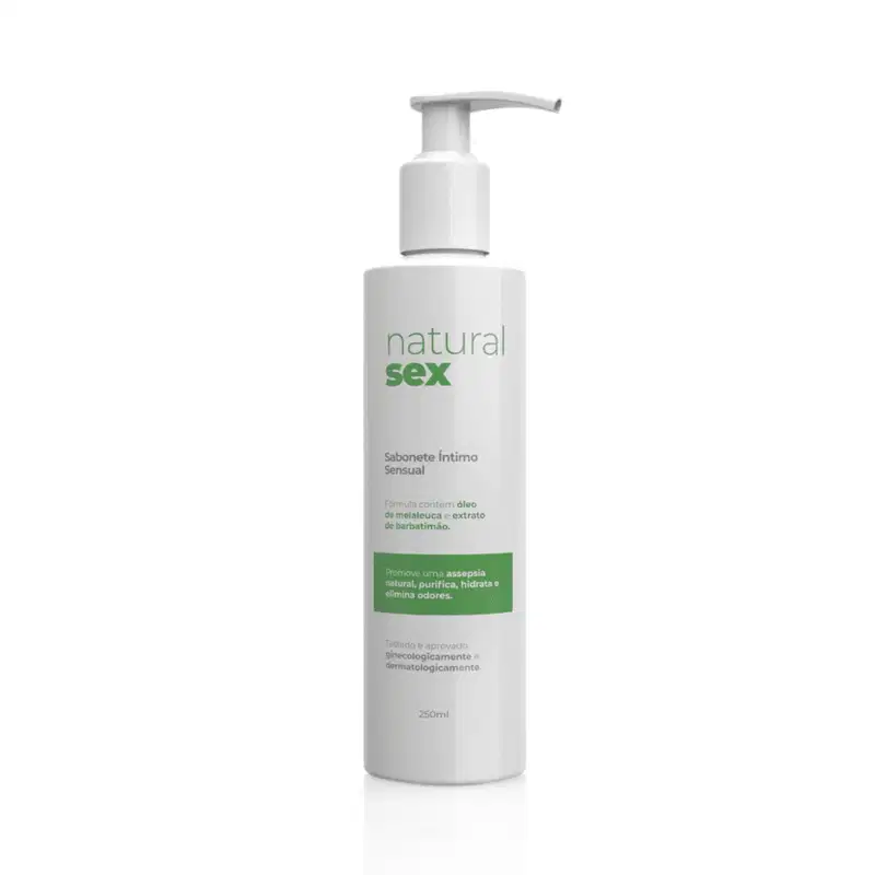 Sabonete Íntimo Líquido Natural Sex - 250 ml