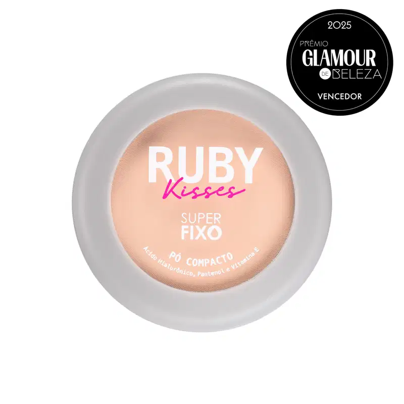 Ruby Kisses Super Fixo 105 - Pó Compacto 9g
