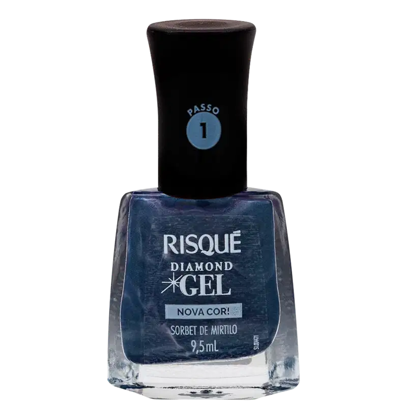 Risque Diamond Gel Sobert De Mirtilo - Esmalte 9,5ml