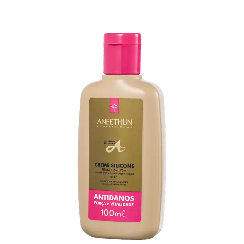 Aneethun Linha A Silicone Antidanos - Creme Capilar 100ml