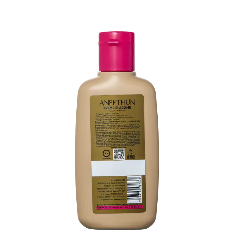 Aneethun Linha A Silicone Antidanos - Creme Capilar 100ml