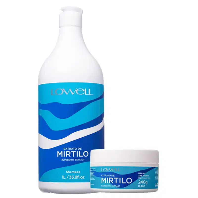 Kit Lowell Extrato de Mirtilo Tratamento Duo (2 Produtos)