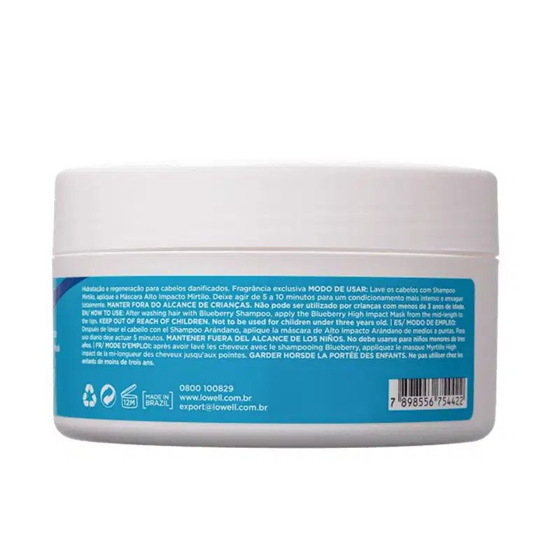Kit Lowell Extrato de Mirtilo Tratamento Duo (2 Produtos)