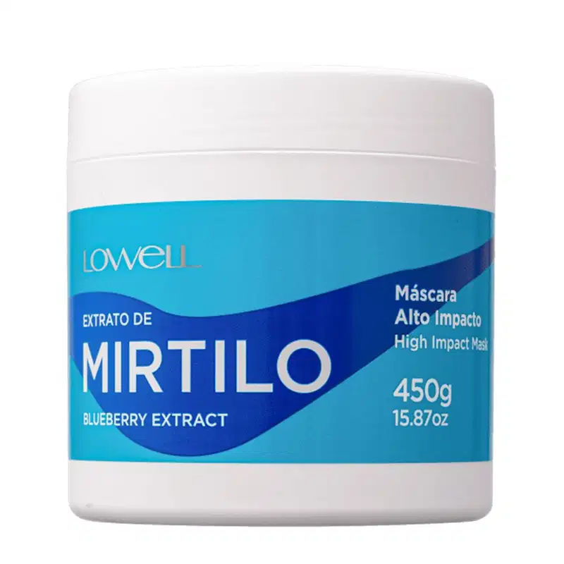 Kit Lowell Extrato de Mirtilo Tratamento Salão Duo (2 Produtos)