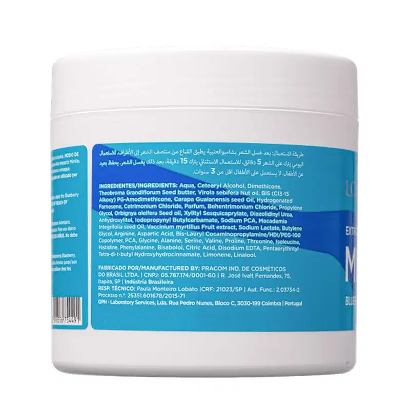 Kit Lowell Extrato de Mirtilo Tratamento Salão Duo (2 Produtos)