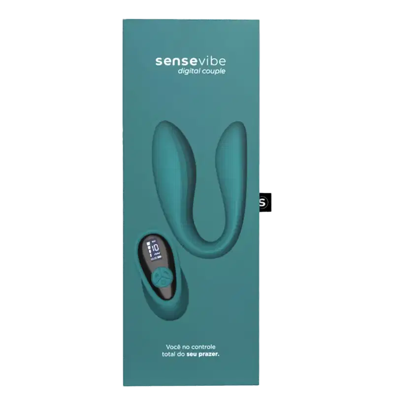 A Sós Sensevibe Digital Couple - Vibrador Recarregável