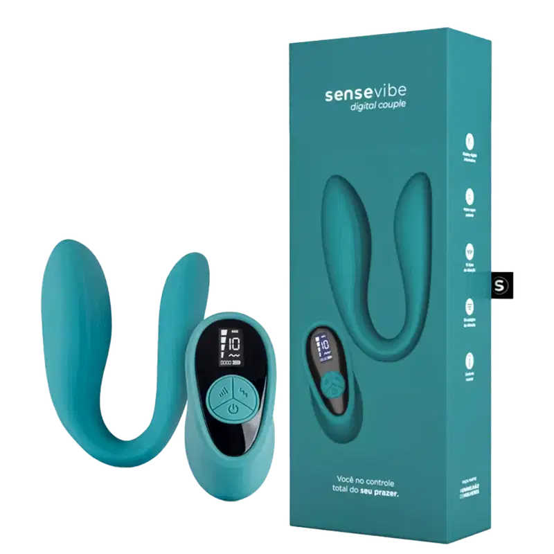 A Sós Sensevibe Digital Couple - Vibrador Recarregável