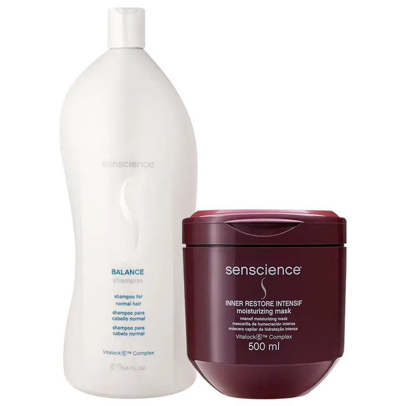 Kit Senscience Balance Inner Restore Intensif Plus (2 Produtos)