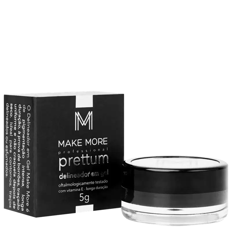 Make More Prettum - Delineador em Gel 5g