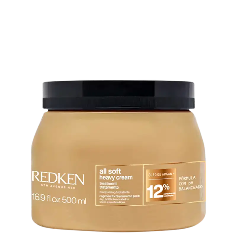 Kit Redken All Soft Máscara e Óleo Capilar (2 produtos)