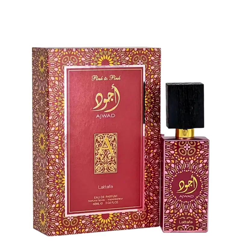 Perfume Unissex Ajwad Pink To Pink Lattafa Perfumes Eau De Parfum 60ml.