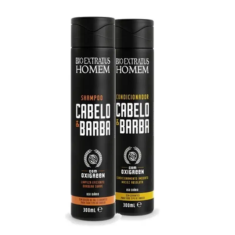 Kit Bio Extratus Homem Cabelo & Barba Duo (2 Produtos)