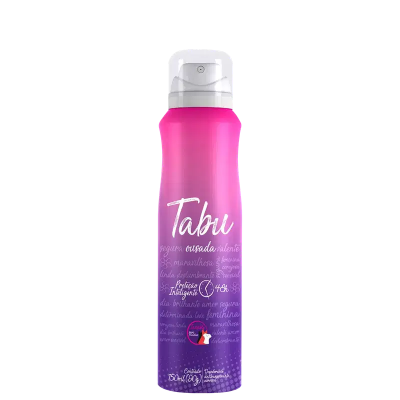 Tabu Ousada  - Desodorante Antitranspirante Aerossol 150ml
