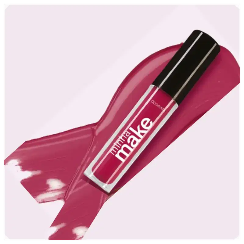Lip Gloss Cremoso Color Romântica Não Gruda Com Manteiga de Karité 3g Minha Make Odorata REF 2703